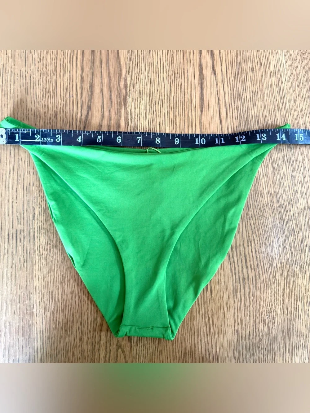 L*Space Camacho Bikini Bottom Full Cut Green Size M NWT